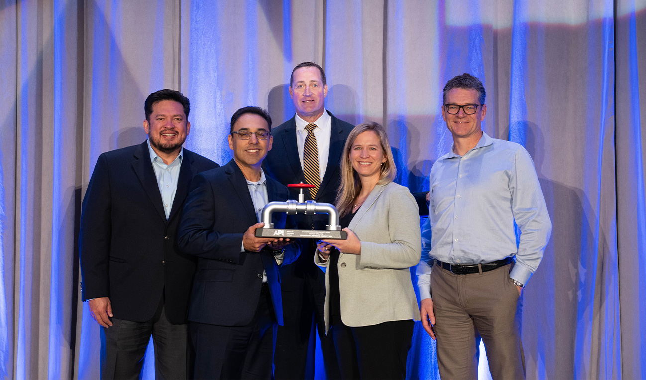 ExxonMobil Pipeline executives receive API award