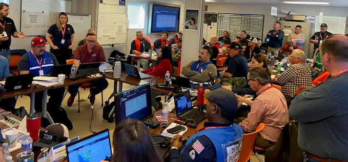 Employees, contractors and others conducting an emergency preparedness drill